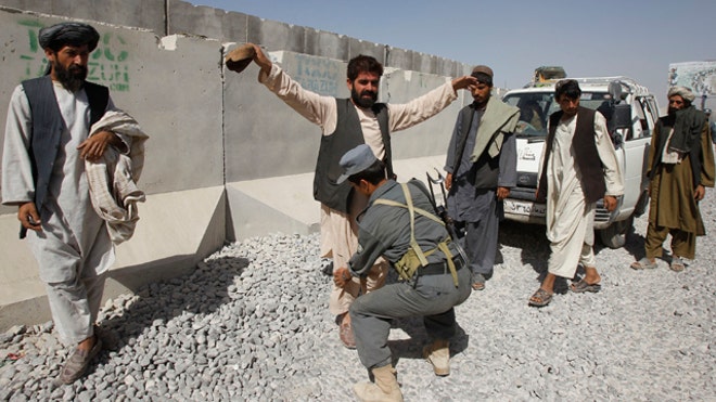 Afghan Checkpoint